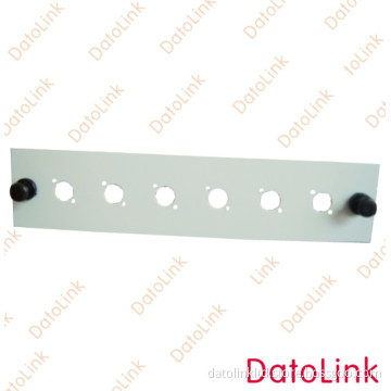 FC 6 Holes Fiber Optic Adapter Plate